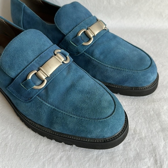 Stacy Adams blue suede shoes, size 10.5M main image 5